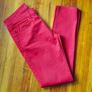 Zara Red Chinos Size 30